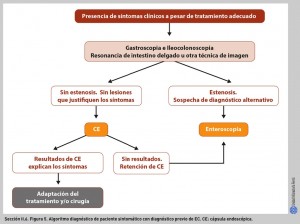 FIGURA 5. Algoritmo diagnóstico de paciente sintomático con diagnóstico previo de EC
